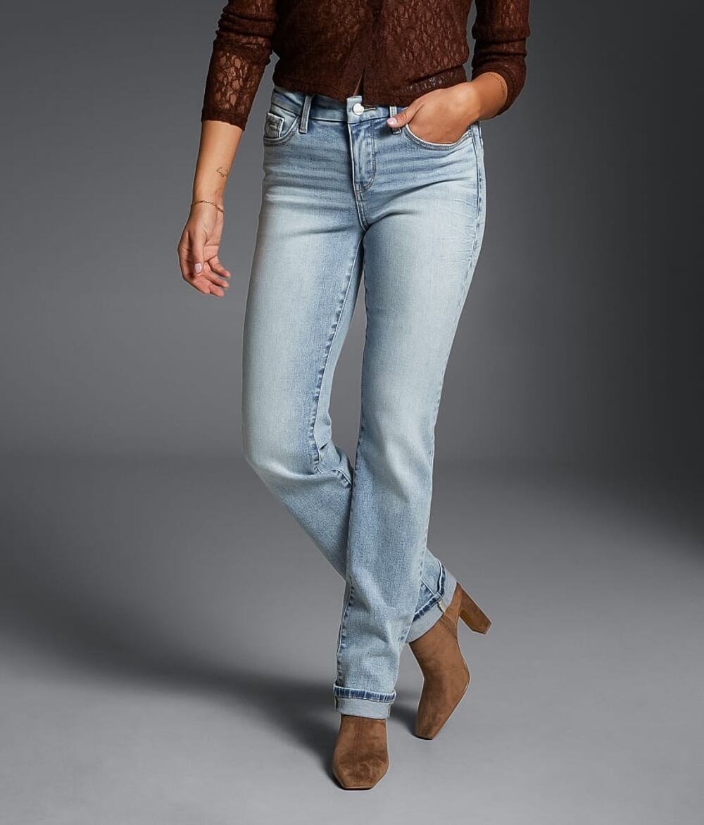 Buckle Black Koonce 2 Fit No. 53 Straight Cuffed Mid Rise Stretch Jeans 31x30